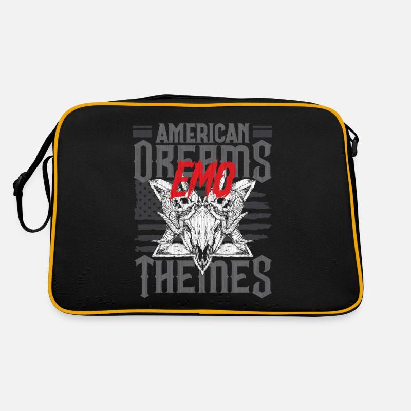 Emoticon Emo American Dreams Emo Themes Emocore Retro Bag