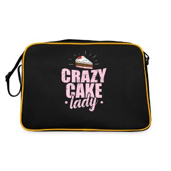 Crazy Cake Lady Pastry Cake - Retro Bag - black/gold - Back