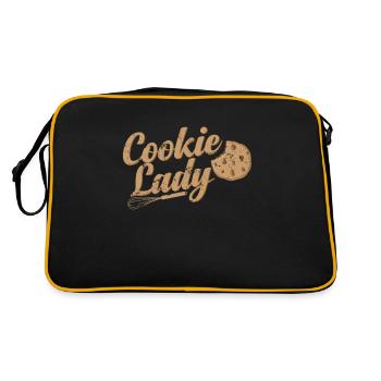 Cookie Lady Confectioner Cake - Retro Bag - black/gold - Back