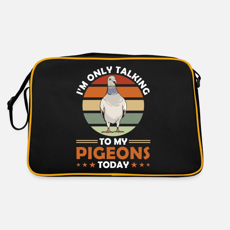 Geschenk Des Taubenbesitzers Retro Tasche