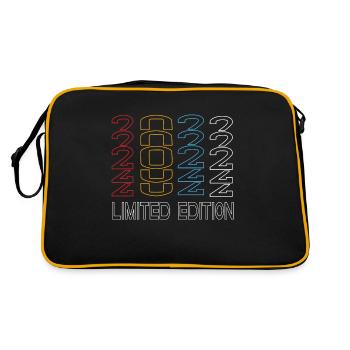 Limited Edition 2022 Birthday 2022 Vintage Retro - Retro Bag - black/gold - Back