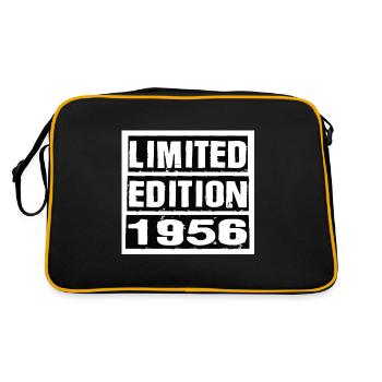 Edition Limitée 1956 Anniversaire 1956 Vintage Rétro - Sac Retro - noir/or - Dos