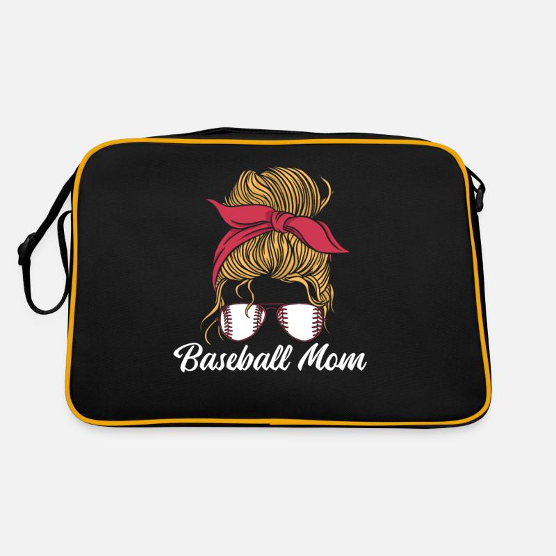 Baseball Mutter Baseball Mom Retro Tasche