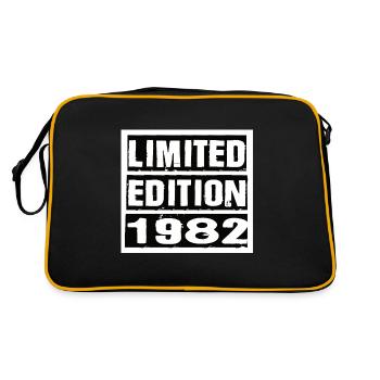 Edition Limitée 1982 Anniversaire 1982 Vintage Rétro - Sac Retro - noir/or - Dos