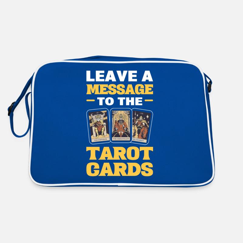 Tarot-Karten lesen Hinterlassen Sie eine Retro Tasche