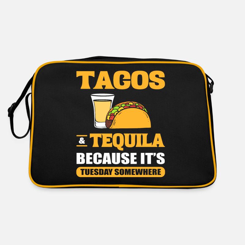Tacos & Tequila Parce que c’est mardi quelque part Taco Sac Retro