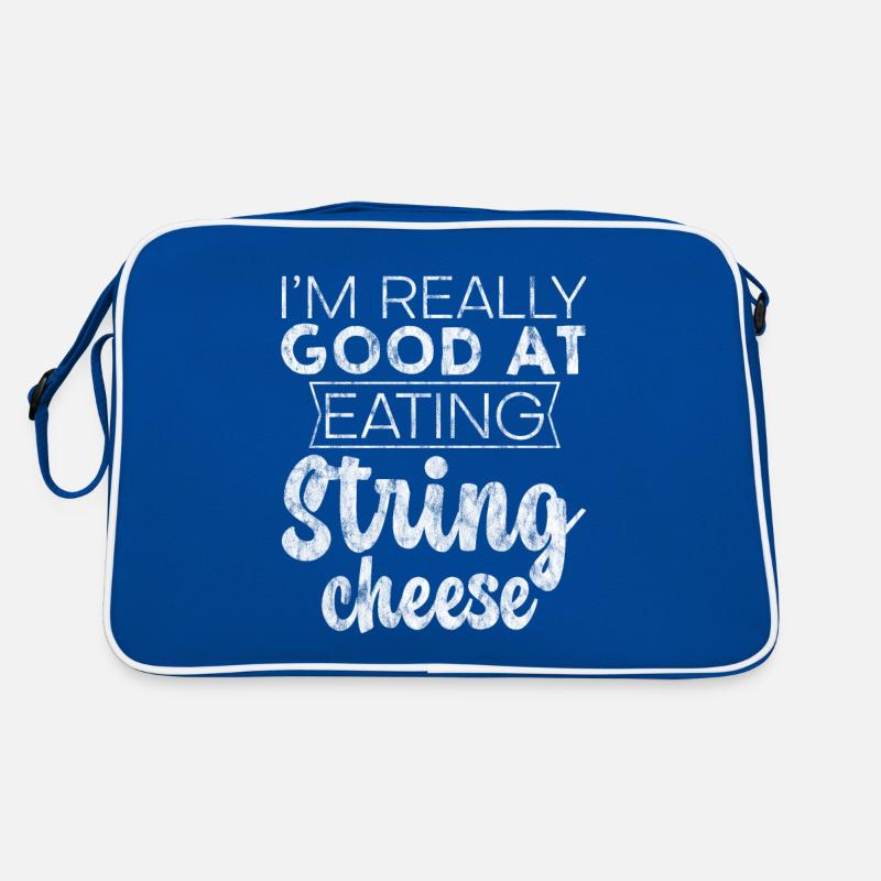 I'm Really Good At Eating String Cheese 3 Retro Tasche