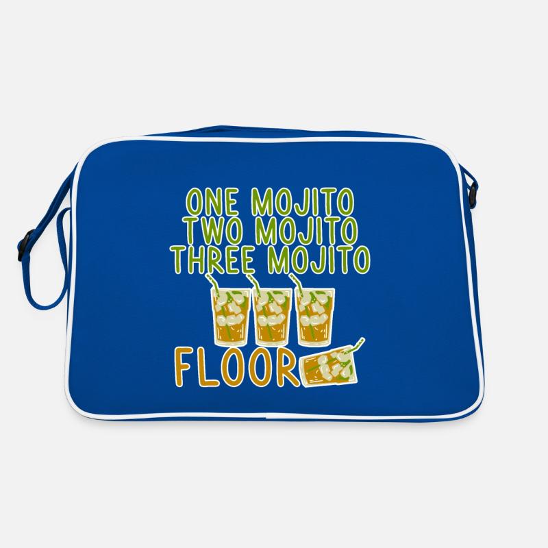 One Mojito Two Mojito Three Mojito Floor 4 Retro Tasche
