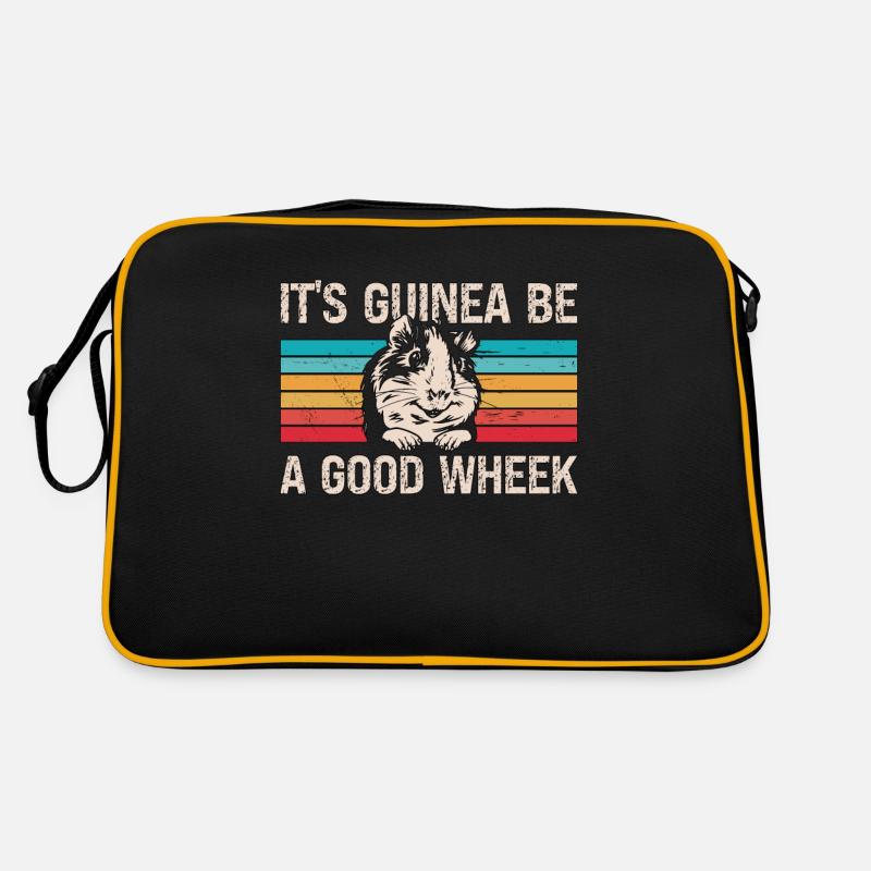 Guinea Pig It's Guinea Be A Good Wheek Retro Cavy Retro Tasche
