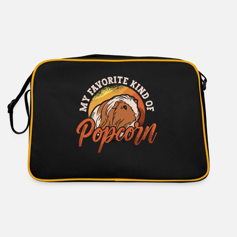 Cochon d’Inde Mon type préféré de hamster Popcorn Sac Retro