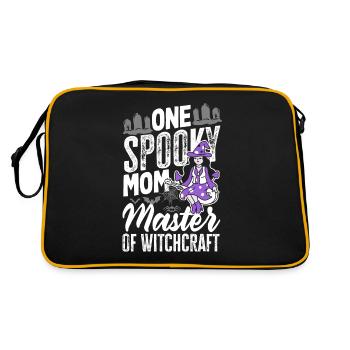 One Spooky Mom Mother Retro Halloween Costume - Sac Retro - noir/or - Dos