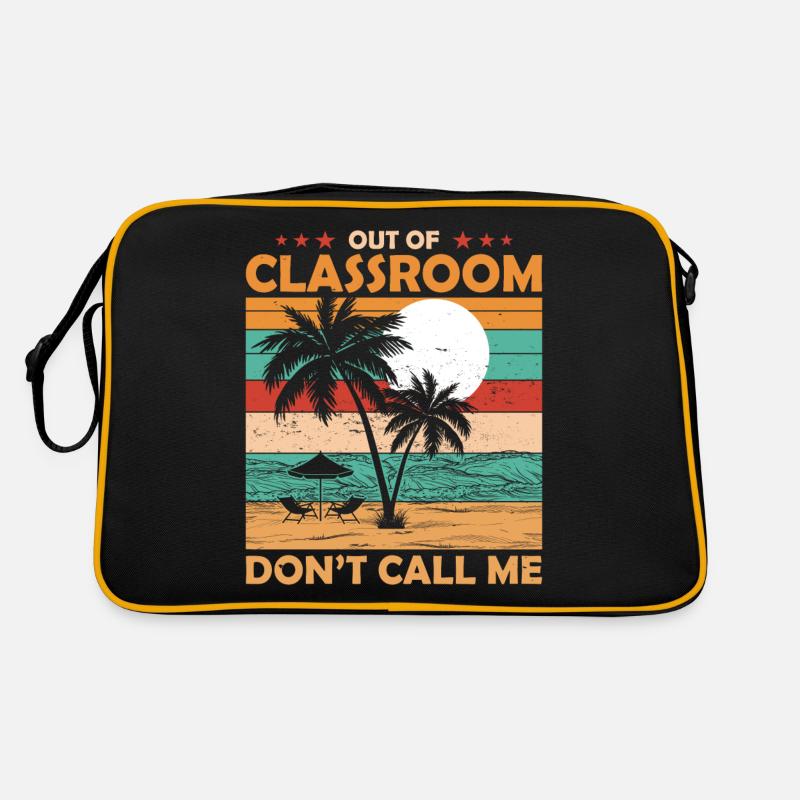 Retraite de l’enseignant de la pension de classe Sac Retro
