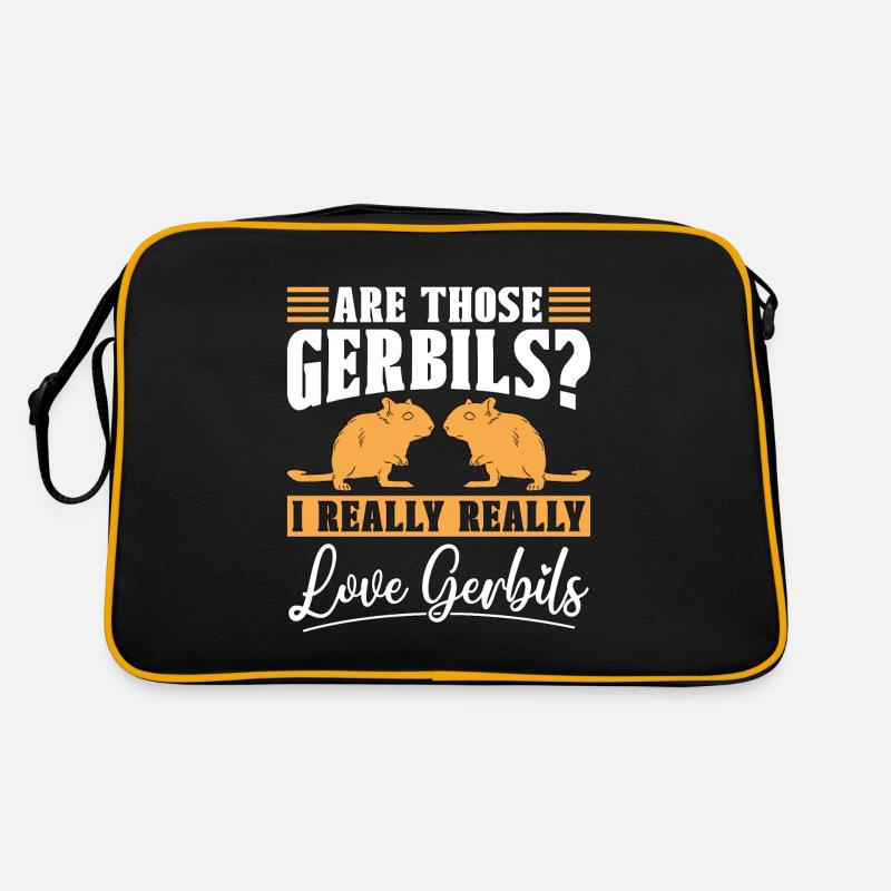 Gerbil Are Those Gerbils I Really Really Animals Retro Bag