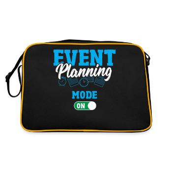 Mode de planification d’événements activé - Sac Retro - noir/or - Dos