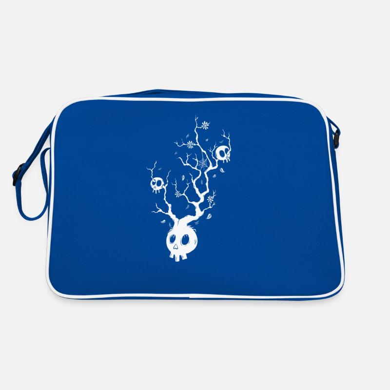 Bone Skull Tree Horreur Style Gothique Sac Retro