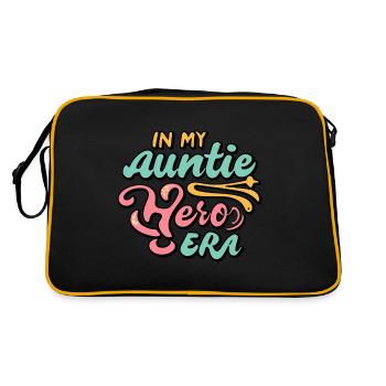 À l’époque de l’annonce du bébé de ma tante - Sac Retro - noir/or - Dos