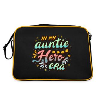 À l’époque de l’annonce du bébé de ma tante - Sac Retro - noir/or - Dos