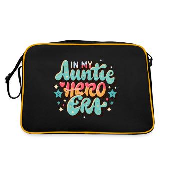 À l’époque de l’annonce du bébé de ma tante - Sac Retro - noir/or - Dos