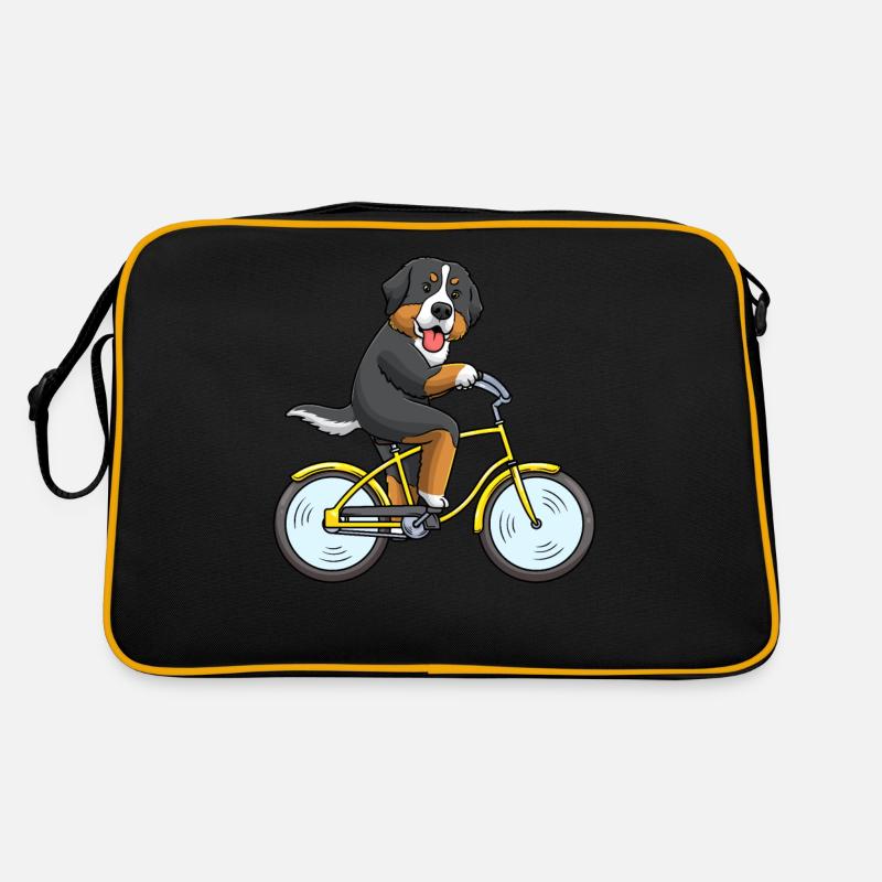 Bouvier Bernois Bouvier Bernois Bicyclette Sac Retro