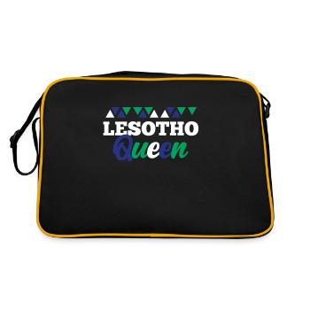 Libéria - Sac Retro - noir/or - Dos