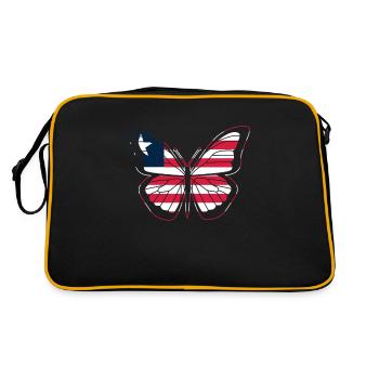 Libéria - Sac Retro - noir/or - Dos