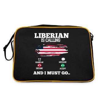 Libéria - Sac Retro - noir/or - Dos