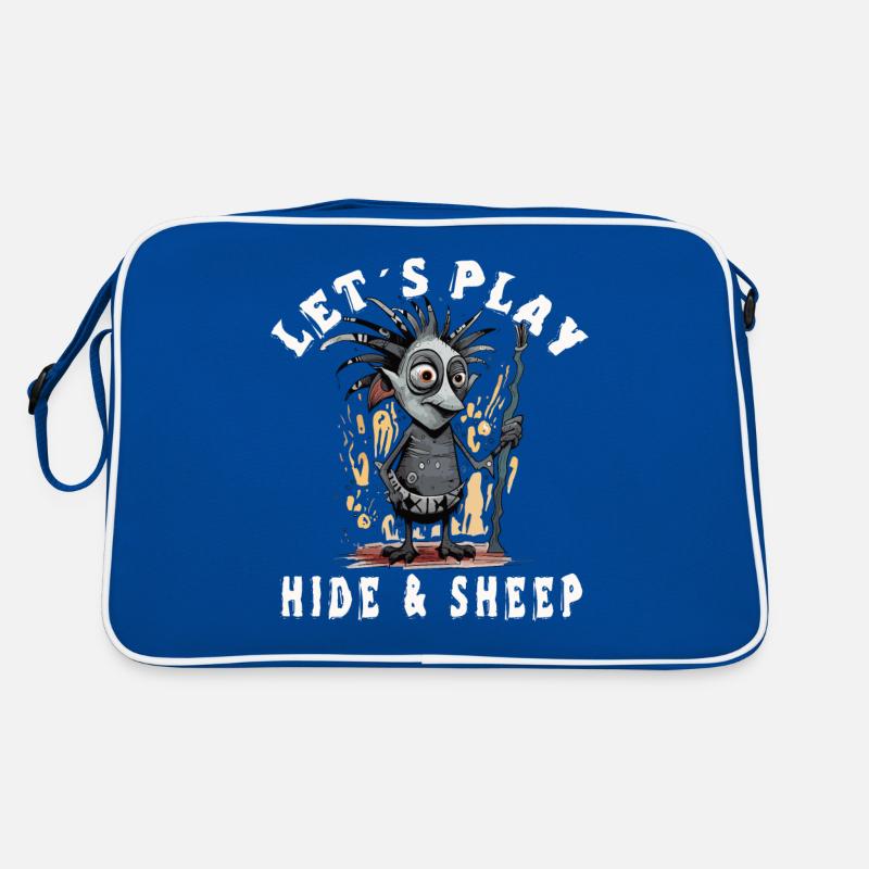 Lass Uns Verstecken Retro Tasche