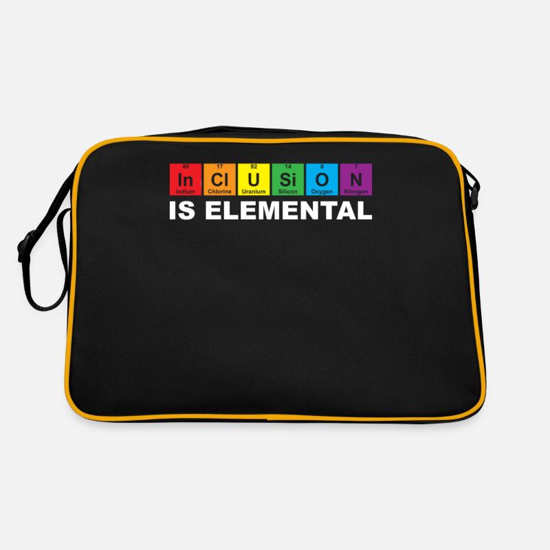 Elementare Inklusion Retro Tasche