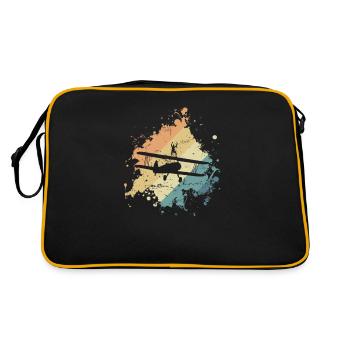 Wing Walker passe-temps casse-cou - Sac Retro - noir/or - Dos
