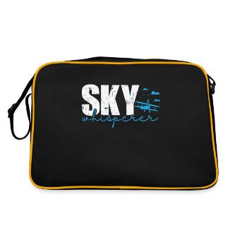 Sky Whisperer Wing Walker Hobby - Sac Retro - noir/or - Dos