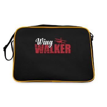 Wing Walker passe-temps casse-cou - Sac Retro - noir/or - Dos