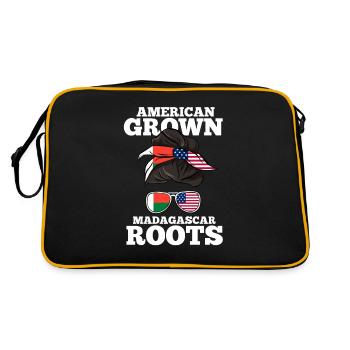 Madagascar - Retro Bag - black/gold - Back