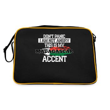 Madagascar - Retro Bag - black/gold - Back