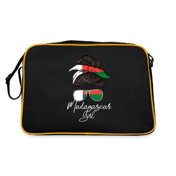 Madagascar - Retro Bag - black/gold - Back