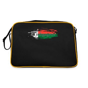 Madagascar - Retro Bag - black/gold - Back