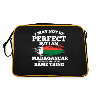 Madagascar - Retro Bag - black/gold - Back