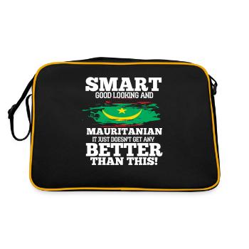 Mauritius - Retro Bag - black/gold - Back