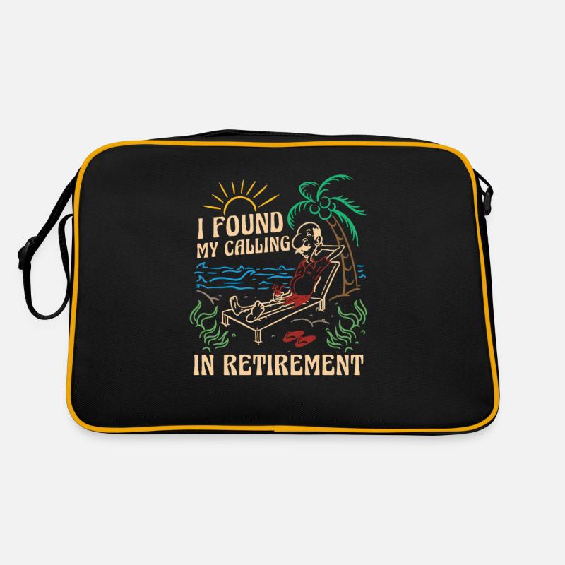 Rentner Rente Witzig Retro Tasche