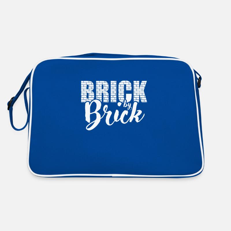 Brique par Brick Mason Artisan Profession Sac Retro