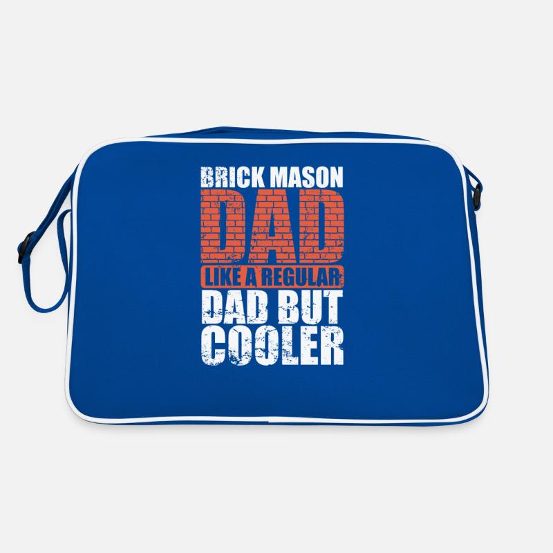 Brick Mason Dad is much cooler Handwerker Retro Tasche