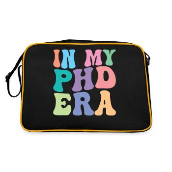 PHD Retro Groovy In My PHD Era - Retro Bag - black/gold - Back