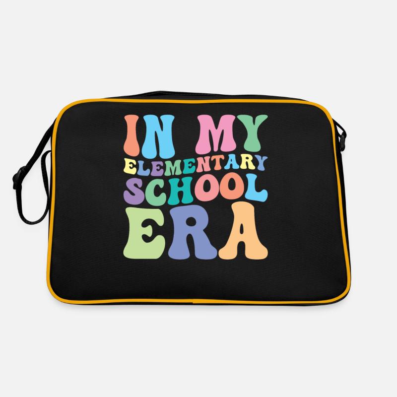 Primary School Retro Groovy Student Retro Bag