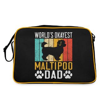 Cadeaux Maltipoo - Sac Retro - noir/or - Dos