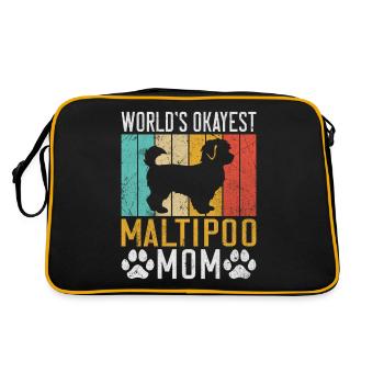 Cadeaux Maltipoo - Sac Retro - noir/or - Dos