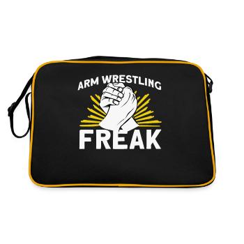 Bras de fer - Sac Retro - noir/or - Dos