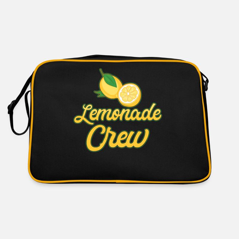 Lemonade Crew Limonadenstand Personal Retro Tasche