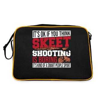 Ce n’est pas grave si vous pensez que - Sac Retro - noir/or - Dos