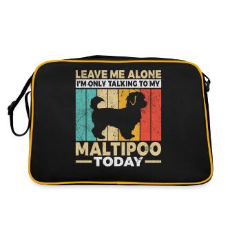 Cadeaux Maltipoo - Sac Retro - noir/or - Dos