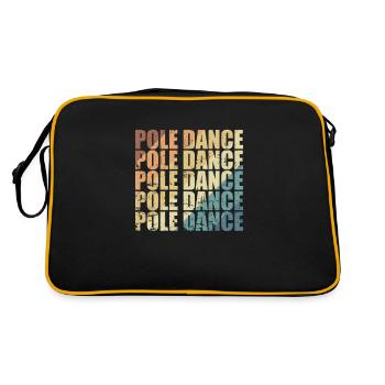 Pole Dance Stange Balance - Retro Bag - black/gold - Back