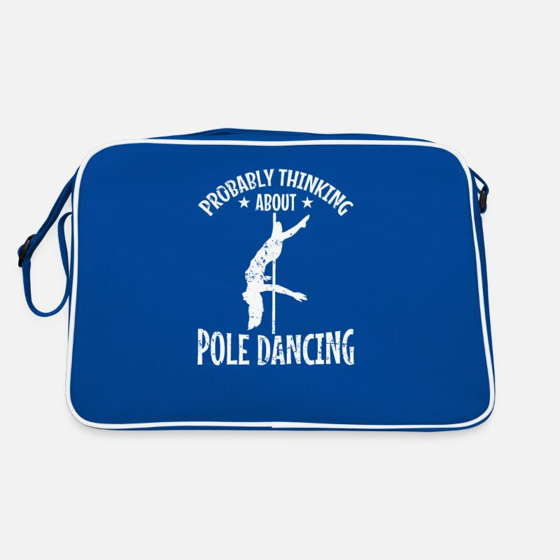 Probably Thinking about Pole Dancing Stange Retro Tasche